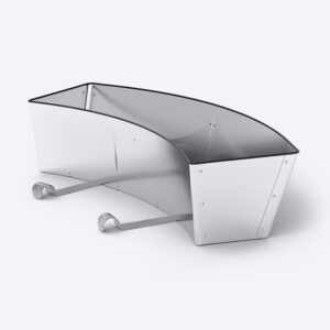 Flower Steel Pot